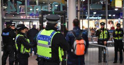 Boy, 16, arrested after man brutally attacked following row on Manchester train