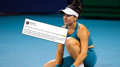 Bianca Andreescu writes note to fans after nightmare injury at Miami Open - 'Worst pain I've ever felt'