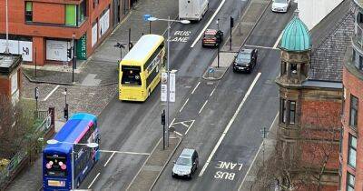 Excitement after one of Greater Manchester's new yellow buses spotted 'in the wild'