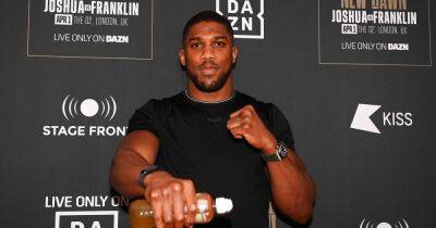 Anthony Joshua - Jermaine Franklin - Anthony Joshua vs Jermaine Franklin odds and betting latest for heavyweight fight - manchestereveningnews.co.uk - Britain - Usa - London