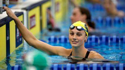 16-year-old Canadian swimming sensation sets world record at trials