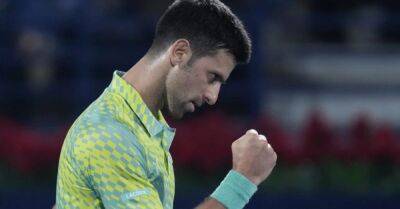 Novak Djokovic stays unbeaten in 2023 with victory over Hubert Hurkacz in Dubai
