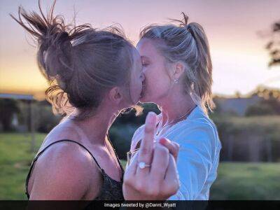 "Mine Forever": England Star Danielle Wyatt's Engagement Announcement With Her Partner Is Pure Love - sports.ndtv.com - London -  Cape Town