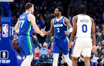 NBA Round up - Doncic, Irving click as Mavs hold off 76ers in shootout
