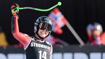 Cornelia Huetter stuns Elena Curtoni by 0.01s to end long Austrian drought and win super-G in Norway