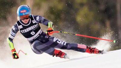 Mikaela Shiffrin - Mikaela Shiffrin places 4th in super-G, closes on overall title, remains 1 shy of wins record - nbcsports.com - Sweden - Switzerland - Italy - Norway - Austria