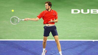 Daniil Medvedev ends Novak Djokovic's unbeaten run in 2023 with victory at Dubai Tennis Championships