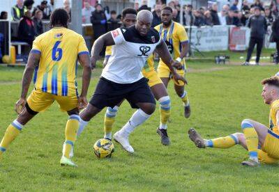 Faversham Town striker 'The Beast' Adebayo Akinfenwa reveals how Town boss Sammy Moore tempted him out of retirement