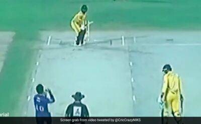 Adam Zampa - Jimmy Neesham - Rajasthan Royals - James Neesham - Watch: Jimmy Neesham Reacts To Viral Delivery, Calls It "Worst Ball To Get A Wicket" - sports.ndtv.com - New Zealand - Pakistan -  Hyderabad