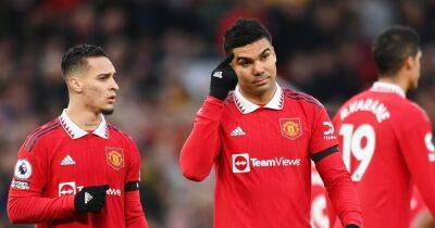 How Manchester United have coped in their six games without Casemiro
