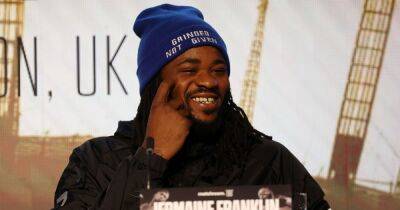 Jermaine Franklin responds to Anthony Joshua retirement claim before fight