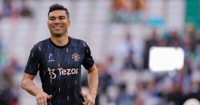 Casemiro told how he has 'surprised' people at Manchester United