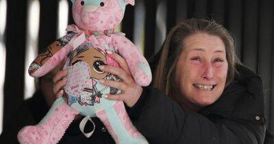 Mum of Olivia Pratt-Korbel 'ecstatic' as she holds teddy in air after Thomas Cashman convicted of murder