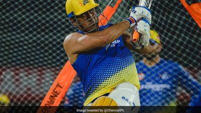 Devon Conway - Mahendra Singh Dhoni - Injured MS Dhoni Skips Training Ahead Of IPL Opener, CSK CEO's Big Update On His Availability - sports.ndtv.com - India -  Chennai - county Conway