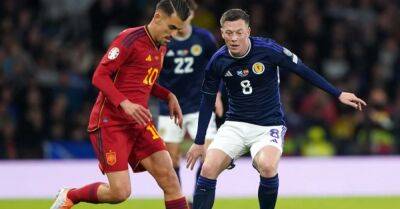 Win over ‘big nation’ had been coming, says Scotland’s Callum McGregor