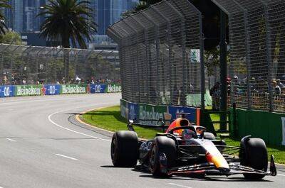 Max Verstappen quickest in eventful opening practice session for Australian GP