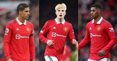 Rashford, Garnacho and Varane - Manchester United injury latest and return dates