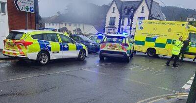 Boy, 13, taken to hospital after crash involving two vehicles and pedestrians - live updates