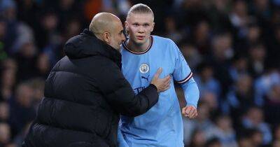 Man City issue Erling Haaland injury update as Pep Guardiola sends Liverpool FC warning