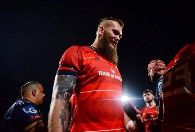 WATCH | He's back! RG Snyman makes return as Munster fans show appreciation for Bok lock