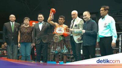 Hebi Marapu Menang TKO, Bawa 2 Gelar dari Bangkok