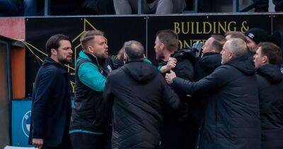 Russell Martin - Jamie Paterson - Jay Fulton - Elijah Adebayo - Matt Grimes - Luke Cundle - Carlton Morris - Ethan Horvath - Swansea City defeat at Luton ends in chaos as Russell Martin sent off and escorted from pitch - walesonline.co.uk -  Swansea -  Luton