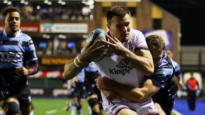 Jacob Stockdale - Nathan Doak - Jarrod Evans - Tom Stewart - Ulster close in on home quarter-final in URC with Cardiff win - rte.ie - Ireland - county Stewart - Samoa -  Welsh