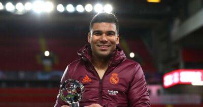 Jurgen Klopp will be facing familiar foe when Casemiro and Manchester United come to town