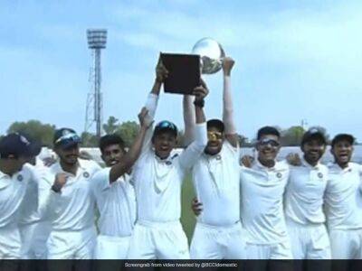 Rest Of India Beat Madhya Pradesh To Win Irani Cup