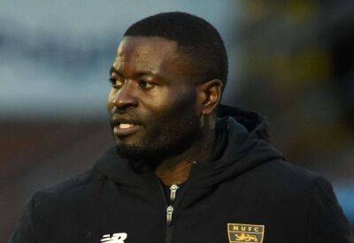 Reaction from Maidstone United caretaker manager George Elokobi following 2-0 National League defeat at Solihull Moors