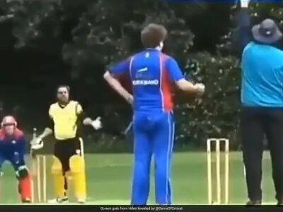 Watch: 'Internet Explorer As Umpire' - Twitter In Splits Over Hilarious Officiating In Village Cricket