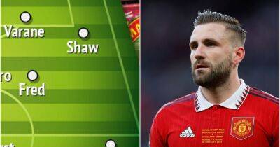 Luke Shaw returns and Antony starts in line-up Manchester United fans want to see vs Liverpool