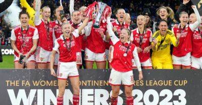 Women’s League Cup: Arsenal end trophy wait with victory over Chelsea
