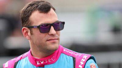 IndyCar driver Devlin DeFrancesco goes airborne in scary crash during first race of season