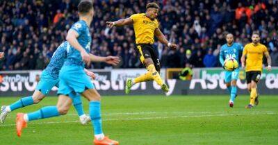 Adama Traore snatches victory for Wolves to dent Spurs’ Champions League hopes