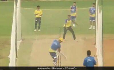 Watch: Fans Can't Keep Calm As MS Dhoni Smashes Massive Sixes In Chennai Super Kings Practice Ahead Of IPL 2023