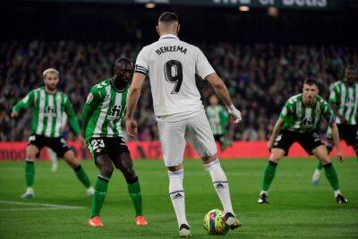 Real Madrid title defence hopes dented with Betis draw