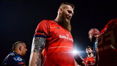 'It's everything, he is a world class player' - RG Snyman's return leaves Munster well-stocked at lock