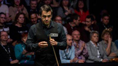 Six-Red World Championship snooker 2023 - Latest scores, results, schedule, order of play, Ronnie O'Sullivan in action