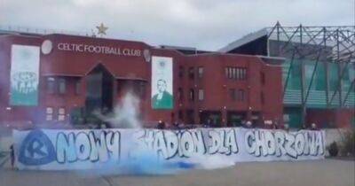 Celtic and Rangers see Polish ultras take over Glasgow stadia with smoke bombs amid stadium ban plight