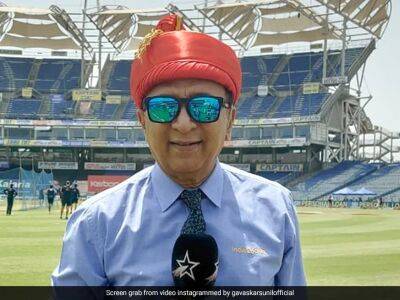 "Did Not Have Any...": Sunil Gavaskar Explains Why India Opted For Turning Pitches vs Australia