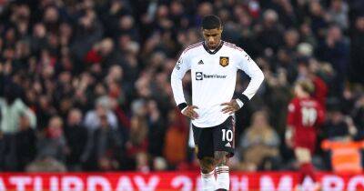 'Stick together' - Marcus Rashford issues defiant message after Man United loss vs Liverpool