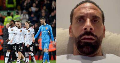 'Embarrassment' - Rio Ferdinand sends message to Manchester United players after Liverpool 'massacre'