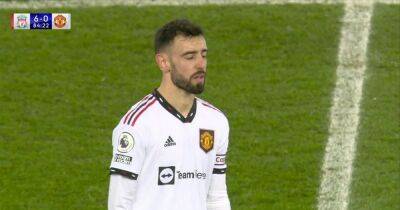 Manchester United sources deny Bruno Fernandes asked to be substituted vs Liverpool