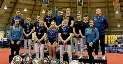 West Lothian Artistic Gymnastics Club scoop medals galore at national championships
