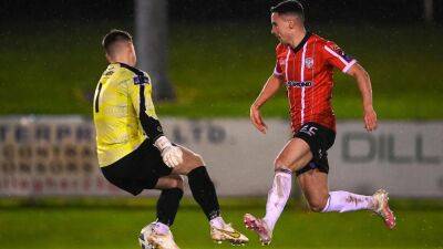 Jordan McEneff on the mark again to keep Derry top of table
