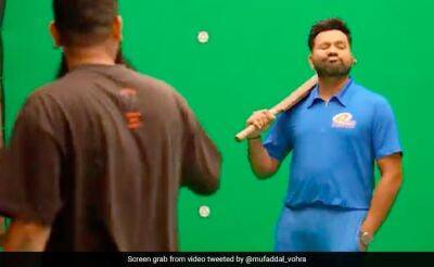 Watch: Leaked Videos Show Rohit Sharma, Hardik Pandya Shoot For IPL 2023 Promo Ad
