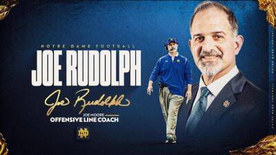New offensive line coach Joe Rudolph officially hired at Notre Dame