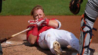 Red Sox’s Justin Turner ‘feeling very fortunate’ after pitch to face led to hospitalization and 16 stitches