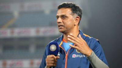 Questioned About India Star's Form, Rahul Dravid Gives Sharp Response